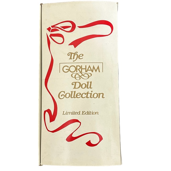Gorham Porcelain Musical Doll Collection “Christa”, with music “Jingle Bells”.